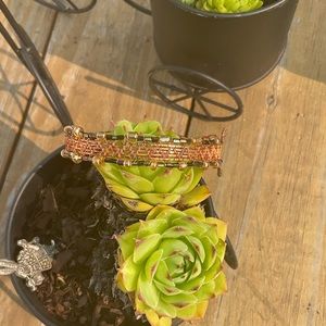 Beaded Copper Bracelet
